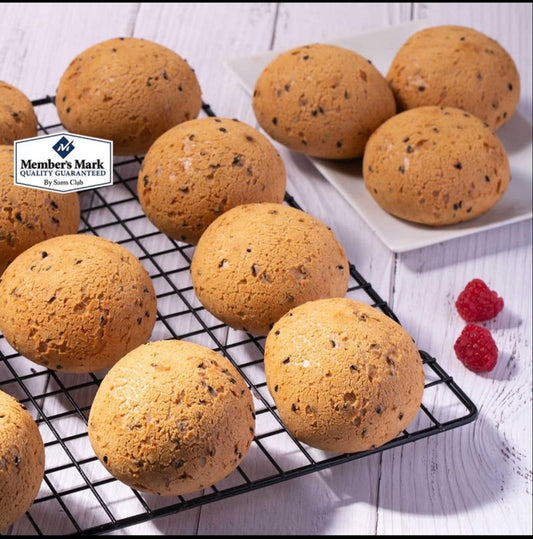 山姆代購原味麻薯麵包24個