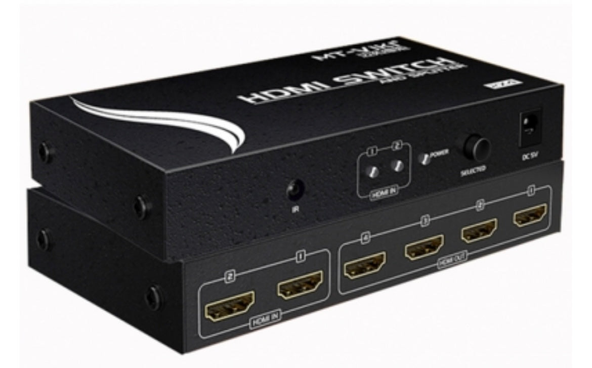 MT-HD2-2 2x2 HDMI switch and splitter